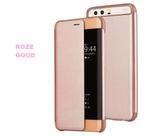 View Flip Smart Cover voor Huawei P10 – Roze Goud, Telecommunicatie, Mobiele telefoons | Hoesjes en Frontjes | Overige merken