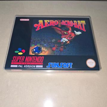 Aero The Acro-Bat SNES Game Case beschikbaar voor biedingen