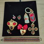 Nr19. Sieraden set rood goud, Overige voorstellingen, Ophalen of Verzenden, Zo goed als nieuw, Rood