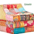 Comfortabele poef 70x70 met rugleuning, Huis en Inrichting, Venlo, Eenpersoons, Minder dan 75 cm, Nieuw