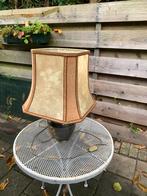 Antieke Lamp met Stoffen Kap, Ophalen of Verzenden, Gebruikt, Stof, 50 tot 75 cm