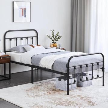 Metalen Bedframe (Nieuw!) / Metal Bed Frame – 90 x 200 cm