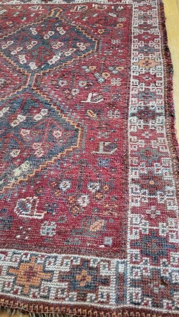 70 jaar oud Perzische tapijt ( 128 x 85 cm ) beschikbaar voor biedingen
