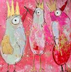 Kleurrijk Abstract Kunstwerk - Carin Art Stijl, Ophalen