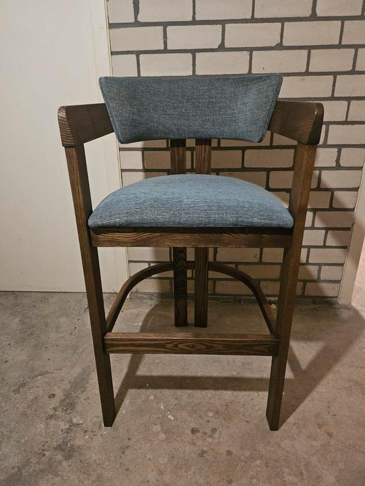 Houten Pacini Cappellini barkruk, Huis en Inrichting, Barkrukken, Nieuw, 60 tot 90 cm, Hout, 1 kruk, Met voetsteun, Ophalen