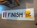 Finish vlag voor Tour de France, Ophalen of Verzenden, Gebruikt