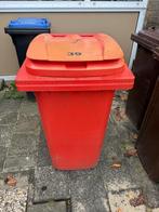 Oranje kliko 240 liter, Huis en Inrichting, Woonaccessoires | Prullenbakken, Ophalen, Kunststof, 40 liter of meer, Zo goed als nieuw