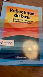 Hbo social work boek Reflecteren: de basis, Ophalen of Verzenden, Zo goed als nieuw, Mirjam Groen, Nederland