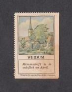 Verzamelplaatje Sluitzegel Weidum Friesland., Ophalen of Verzenden, Zo goed als nieuw