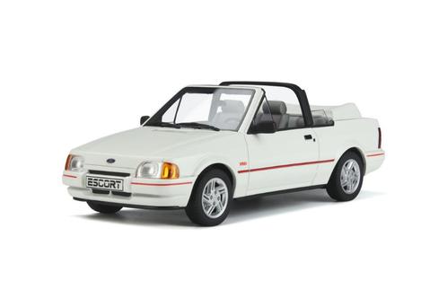 Ford Escort 1.6 XR3i Cabriolet Diamant Wit OttoMobile OT398, Hobby en Vrije tijd, Modelauto's | 1:18, Nieuw, Auto, OttOMobile