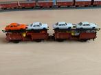 Marklin 4613  2 stuks autotransport, Hobby en Vrije tijd, Wisselstroom, Wagon, Ophalen of Verzenden, Zo goed als nieuw