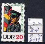 DDR Grenztruppen Michel 3048 Nr.D839p, Verzenden, DDR, Postfris