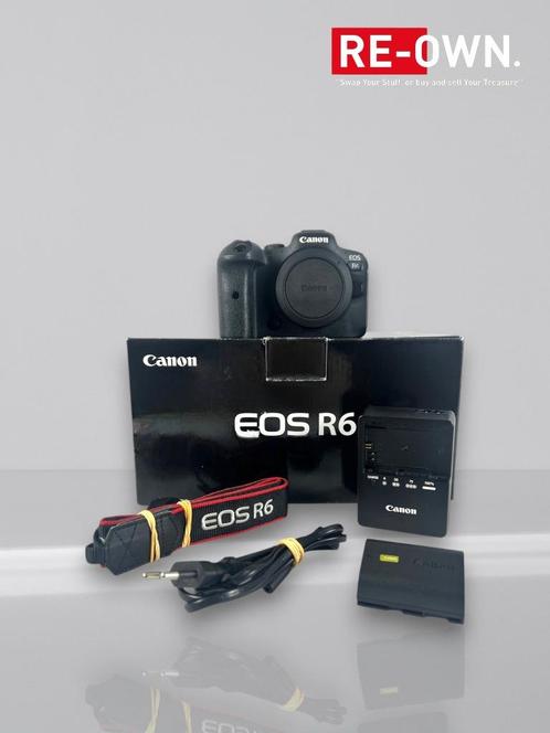 Canon Eos R6 Body ( topstaat+garantie+doos) Weinig clicks!, Audio, Tv en Foto, Fotocamera's Digitaal, Zo goed als nieuw, Compact