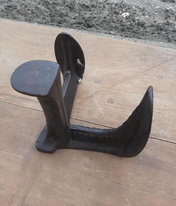 Vintage Zeer Oude Retro Antieke Metalen Schoenmakers Leest beschikbaar voor biedingen