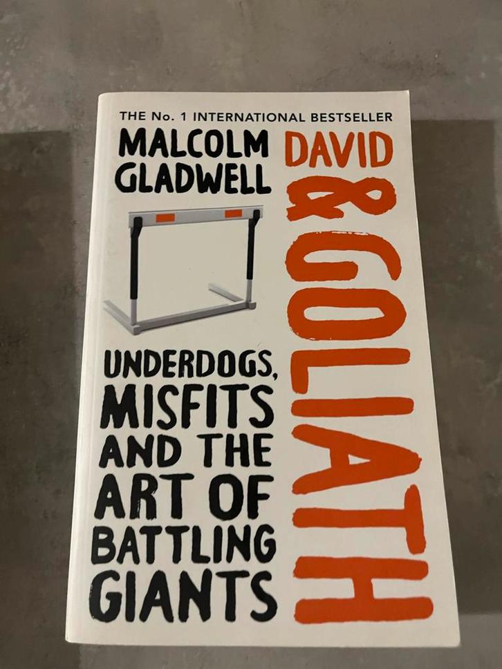 David & Goliath - Malcolm Gladwell, Boeken, Psychologie, Gelezen, Overige onderwerpen, Ophalen of Verzenden