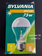 nr. 32 Sylvania Decor, Gloeilamp, 60 watt of meer, Nieuw, E27 (groot)