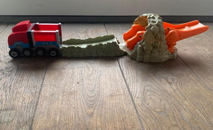 Paw Patrol Dino Rescue True Metal Chase T-rex, Kinderen en Baby's, Speelgoed | Speelgoedvoertuigen, Gebruikt, Ophalen of Verzenden