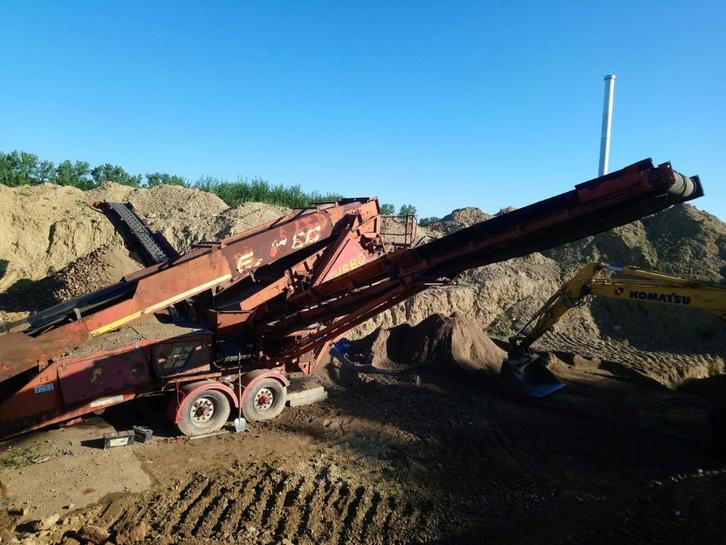 Mobiele zeefinstallatie Extec 5000ST  € 24.000 excl btw, Zakelijke goederen, Agrarisch | Tractoren, Deutz - Fahr, Gebruikt, Ophalen