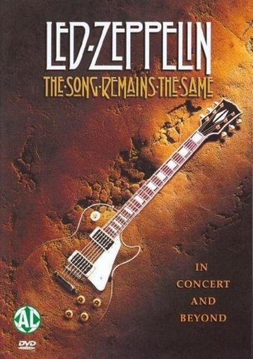 DVD LED ZEPPELIN THE SONG REMAINS THE SAME LIVE CONCERT