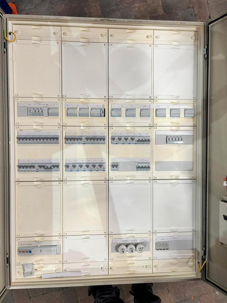 Hager Groepenkast / Verdeelkast – ca. 35 schakelaar(s), Hobby en Vrije tijd, Elektronica-componenten, Gebruikt, Ophalen