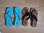 2 paar slippers, maat 40, Ophalen of Verzenden, Zo goed als nieuw, Zwart