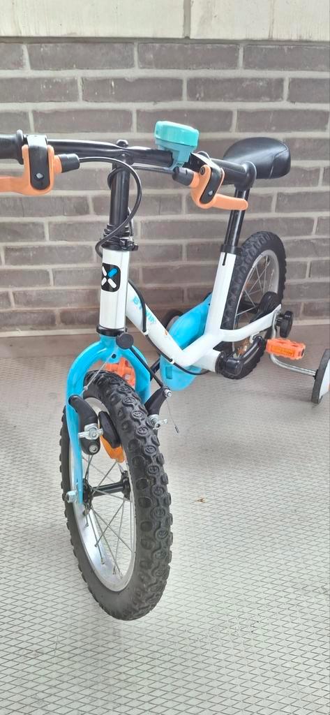 Decathlon 14" Arctic 100, Fietsen en Brommers, Fietsen | Kinderfietsjes, Gebruikt, Minder dan 16 inch, Zijwieltjes, Ophalen
