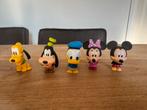 Mickey Mouse Disney gummen set, Ophalen of Verzenden, Mickey Mouse, Zo goed als nieuw, Beeldje of Figuurtje