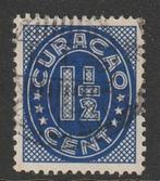 Curacao 1936 122 Cijfer 1,5c, Gest, Postzegels en Munten, Postzegels | Nederlandse Antillen en Aruba, Ophalen of Verzenden, Gestempeld