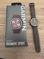 Garmin vivomove sport, Ophalen, Zwart, Garmin, Zo goed als nieuw