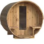barrelsauna's, saunabarrel, buitensauna, saunaton, Nieuw, Complete sauna, Ophalen, Fins of Traditioneel