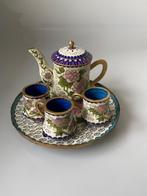 miniatuur  servies Cloisonne, Ophalen of Verzenden