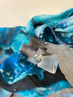 Labradoriet beschermt aura straling healing intuïtie magie, Sieraden, Tassen en Uiterlijk, Ringen, 18 tot 19, Blauw, Nieuw, Ophalen of Verzenden