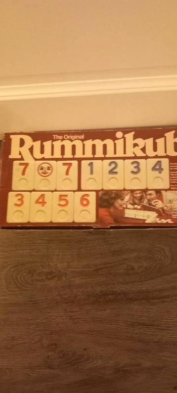 Rummikub met grote stenen - Compleet! beschikbaar voor biedingen