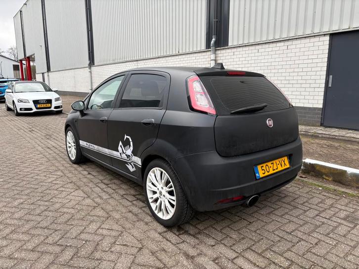 Fiat Punto 1.4 16V Turbo 5DR 2008 Zwart, Auto's, Fiat, Particulier, Punto, Benzine, C, Hatchback, Handgeschakeld, Origineel Nederlands
