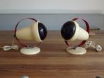 Twee retro Philips Infraphil infrarood warmtelamp type 7529, Ophalen of Verzenden, Gebruikt, Overige typen
