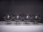 4 Borrelglaasjes P.Hoppe jenever jubileum Wilhelmina 1948, Ophalen of Verzenden, Zo goed als nieuw, Borrel- of Shotglas