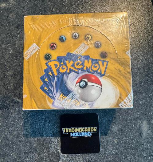 Pokemon Base Set Booster Box Factory Sealed Origineel Engels, Hobby en Vrije tijd, Verzamelkaartspellen | Pokémon, Nieuw, Ophalen of Verzenden