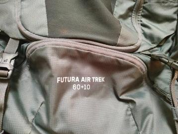Deuter futura air trek 60 + 10 wandelrugzak antraciet beschikbaar voor biedingen