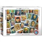 Eurographics: Van Gogh Selfies 1000 stukjes, Ophalen of Verzenden, 500 t/m 1500 stukjes, Nieuw, Legpuzzel