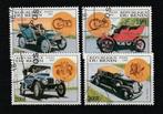 Rep. Benin.  Amerikaanse klassieke auto's.  Cadillac, Buick, Ophalen of Verzenden, Gestempeld, Auto's