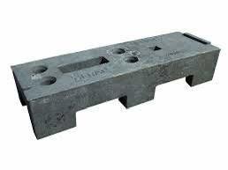 Kunststof bouwhekblokken beschikbaar voor biedingen