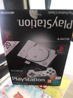 Sony PlayStation Classic - Retro Gaming!+stickje met games., Spelcomputers en Games, Ophalen of Verzenden, Zo goed als nieuw, Met 2 controllers
