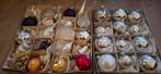 33 vintage kerstballen en kerst items, Diversen, Ophalen of Verzenden, Gebruikt