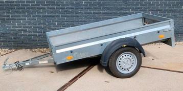 Aanhangwagen 750kg Humbaur steely 114x210cm beschikbaar voor biedingen