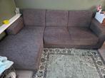 GRATIS !!!!Mooie bruin/grijze bank MOET VANDAAG WEG!!!!!, Huis en Inrichting, Banken | Bankstellen, Ophalen, 250 tot 300 cm, Gebruikt