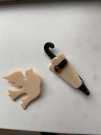 Broche Lea Stein ?, Sieraden, Tassen en Uiterlijk, Broches, Ophalen of Verzenden, Zo goed als nieuw, Overige materialen