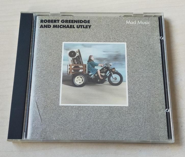 Robert Greenidge and Michael Utley - Mad Music CD 1986, Cd's en Dvd's, Cd's | Jazz en Blues, Zo goed als nieuw, Jazz, 1980 tot heden