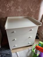 Mooie commode met bladvergroter zo goed als nieuw, Kinderen en Baby's, Kinderkamer | Commodes en Kasten, Ophalen, 50 tot 70 cm