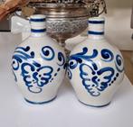 Vintage, twee kruiken van zoutglazuur keramiek, Sonnema, Ophalen of Verzenden