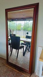 Barok stijl spiegel met houten frame., Huis en Inrichting, Woonaccessoires | Spiegels, Ophalen, Zo goed als nieuw, 75 tot 100 cm